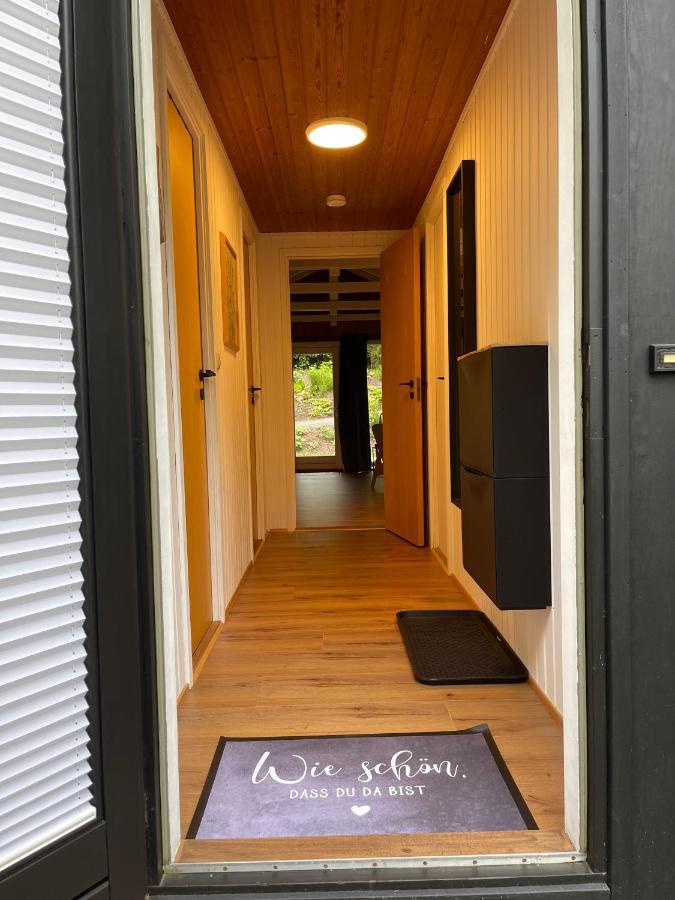 Ferienhaus Kleine Auszeit In Der Natur Mit Kamin, Yogamatten, Schoene Kueche Extertal Exterior foto